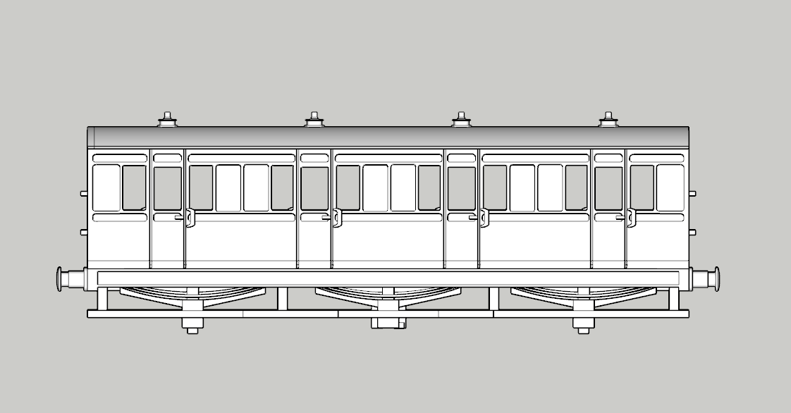 (image for) (HO) Generic - Six Wheel 30ft First